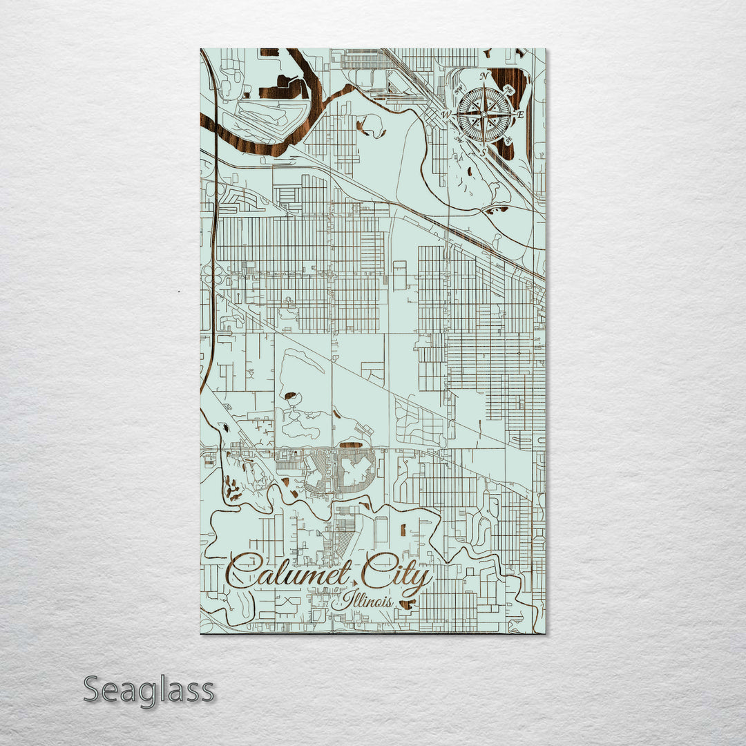 Calumet City, Illinois Street Map