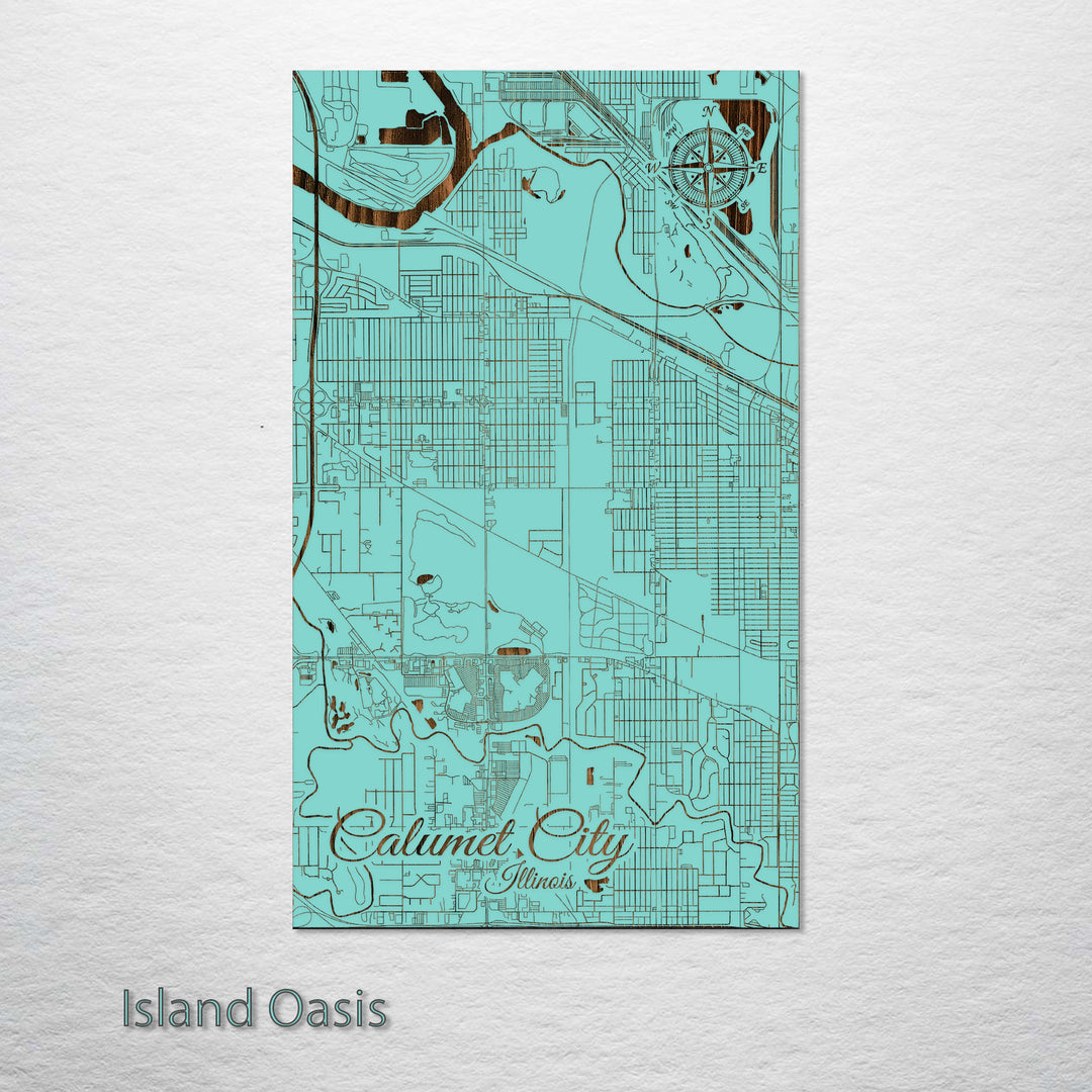 Calumet City, Illinois Street Map