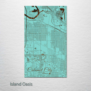 Calumet City, Illinois Street Map