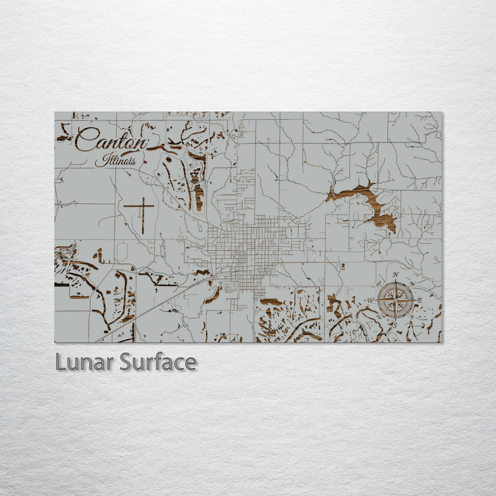 Canton, Illinois Street Map