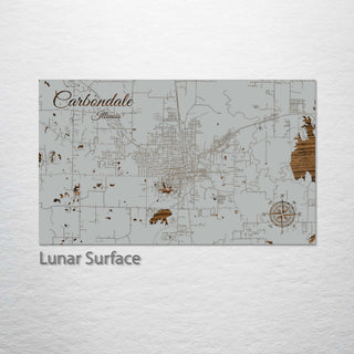 Carbondale, Illinois Street Map