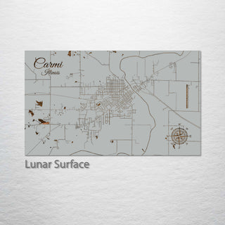 Carmi, Illinois Street Map
