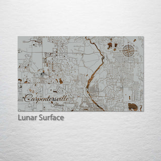 Carpentersville, Illinois Street Map