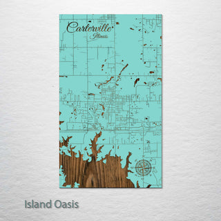Carterville, Illinois Street Map