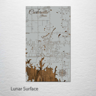 Carterville, Illinois Street Map