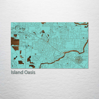 Cary, Illinois Street Map