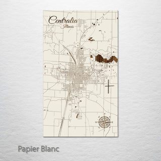 Centralia, Illinois Street Map