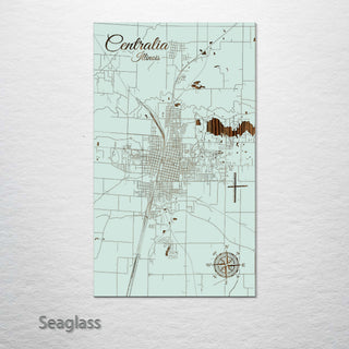 Centralia, Illinois Street Map