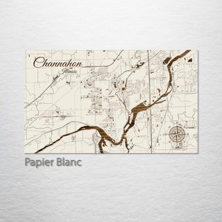 Channahon, Illinois Street Map