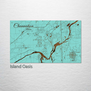 Channahon, Illinois Street Map