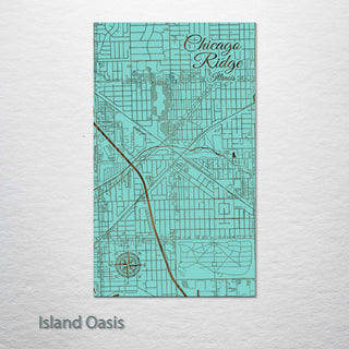 Chicago Ridge, Illinois Street Map
