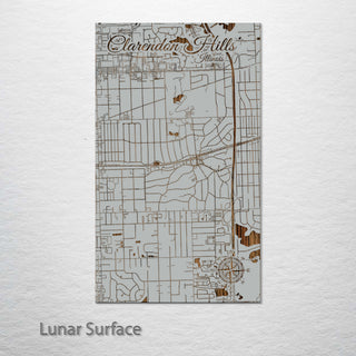 Clarendon Hills, Illinois Street Map