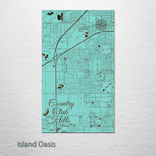 Country Club Hills, Illinois Street Map