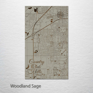 Country Club Hills, Illinois Street Map