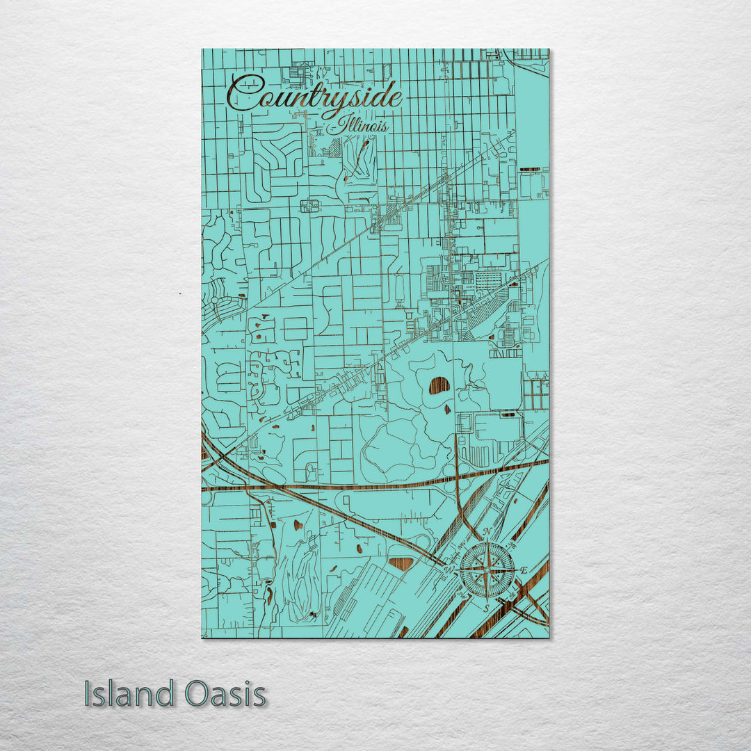 Countryside, Illinois Street Map