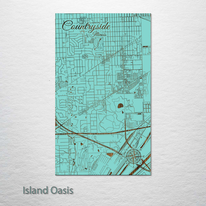 Countryside, Illinois Street Map