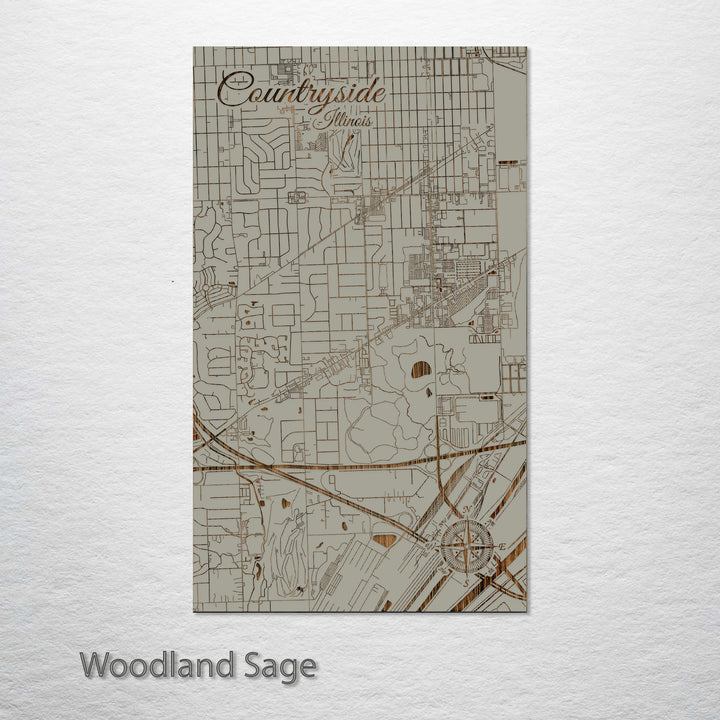 Countryside, Illinois Street Map