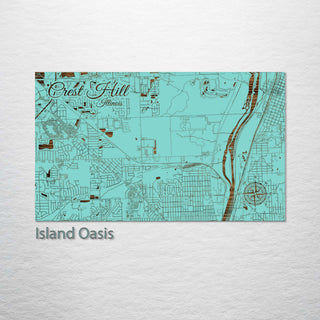 Crest Hill, Illinois Street Map