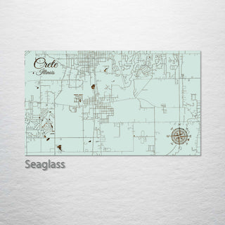 Crete, Illinois Street Map