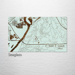 Creve Coeur, Illinois Street Map