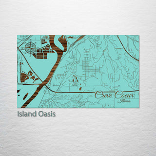 Creve Coeur, Illinois Street Map