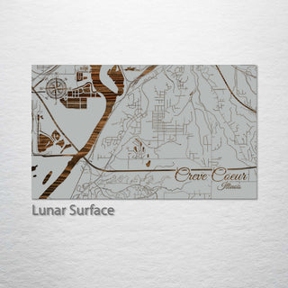 Creve Coeur, Illinois Street Map