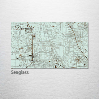 Deerfield, Illinois Street Map