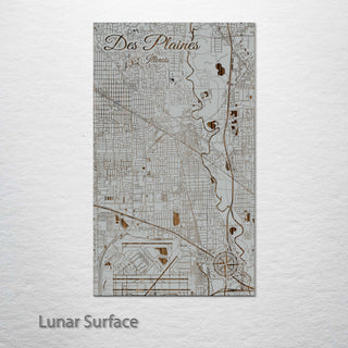 Des Plaines, Illinois Street Map