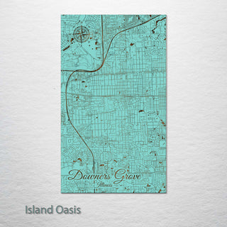Downers Grove, Illinois Street Map