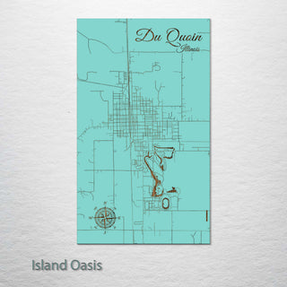 Du Quoin, Illinois Street Map