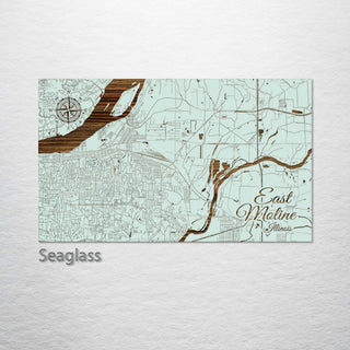 East Moline, Illinois Street Map