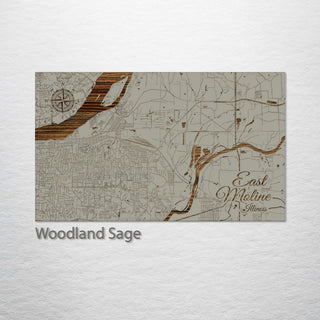 East Moline, Illinois Street Map