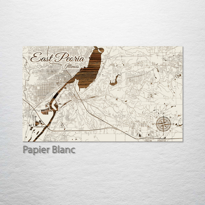 East Peoria, Illinois Street Map