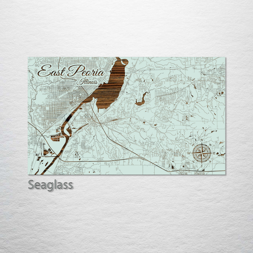 East Peoria, Illinois Street Map