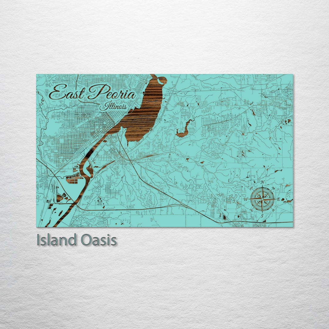 East Peoria, Illinois Street Map