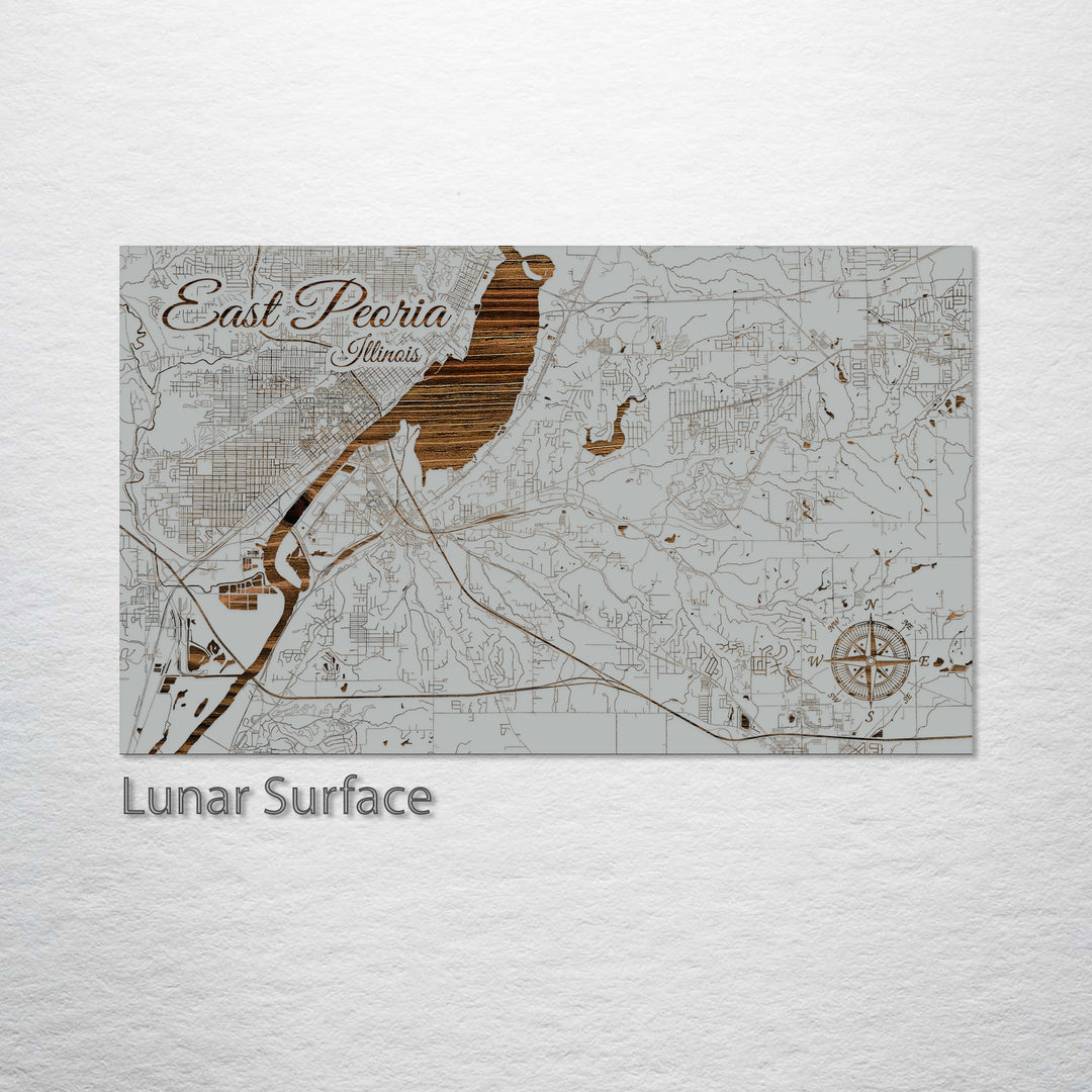 East Peoria, Illinois Street Map