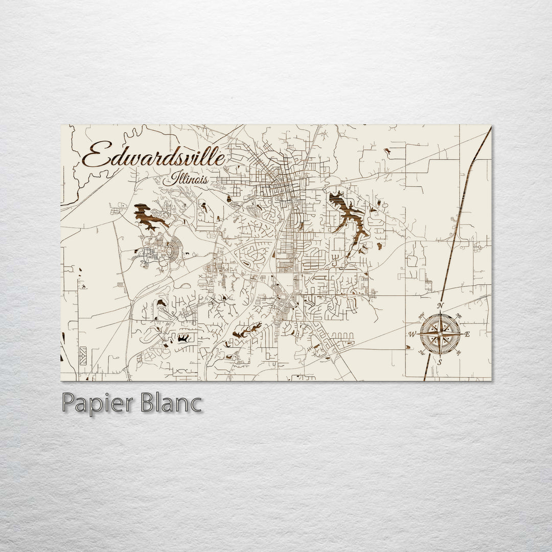 Edwardsville, Illinois Street Map