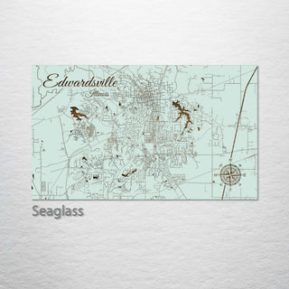 Edwardsville, Illinois Street Map