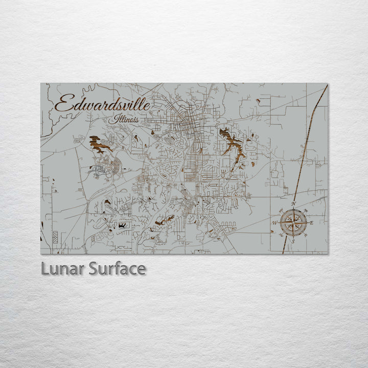 Edwardsville, Illinois Street Map