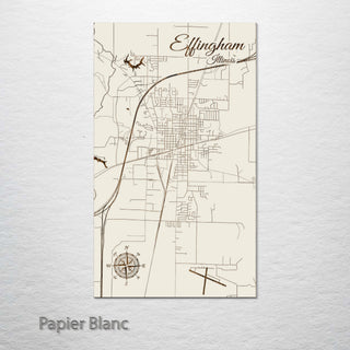 Effingham, Illinois Street Map