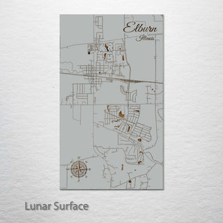 Elburn, Illinois Street Map