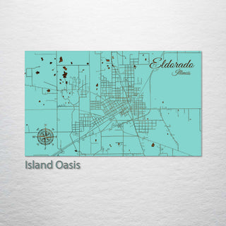 Eldorado, Illinois Street Map