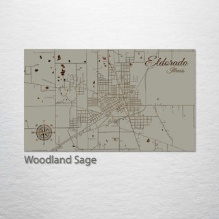 Eldorado, Illinois Street Map