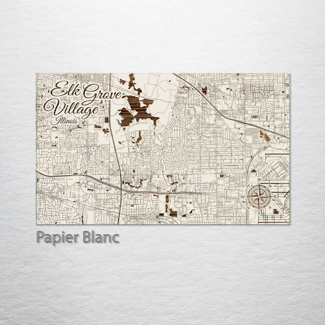 Elk Grove Village, Illinois Street Map