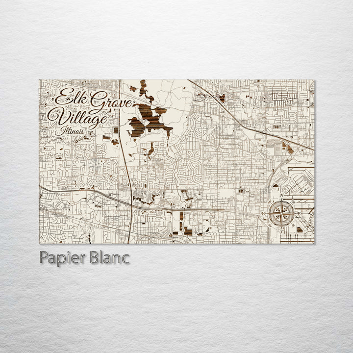 Elk Grove Village, Illinois Street Map