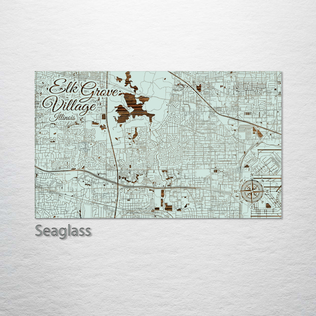 Elk Grove Village, Illinois Street Map