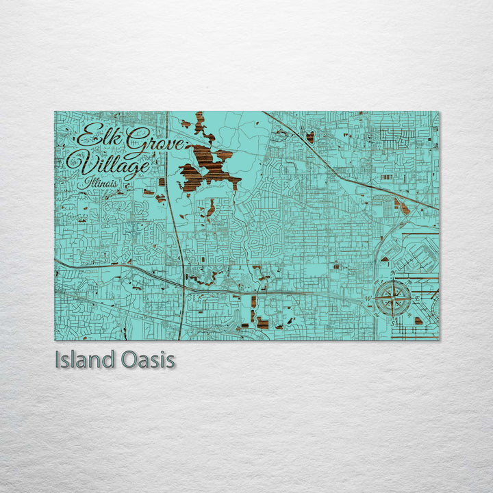 Elk Grove Village, Illinois Street Map