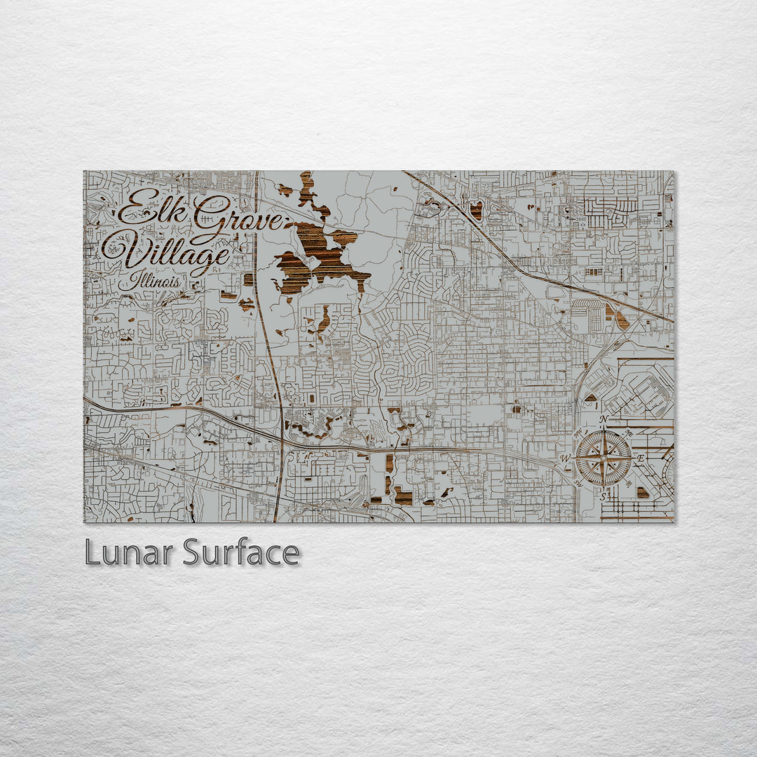 Elk Grove Village, Illinois Street Map