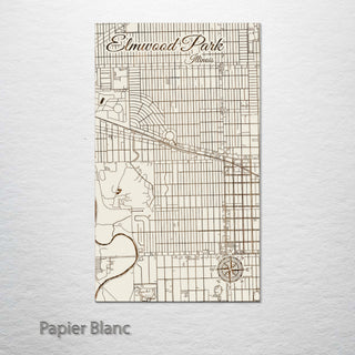 Elmwood Park, Illinois Street Map