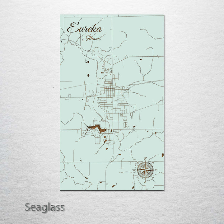 Eureka, Illinois Street Map